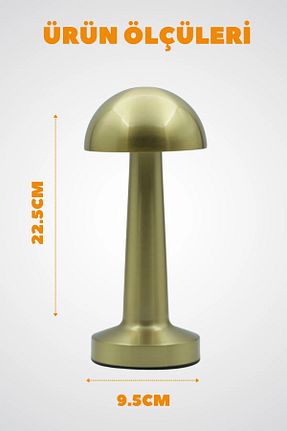 چراغ مطالعه / رومیزی طلائی فلزی Genel Markalar - کد 758006029