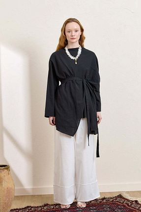 ست بالاتنه و پائین تنه مشکی زنانه بافتنی ceylan otantik - کد 936704866