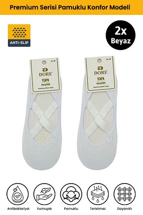 جوراب یوگا سفید DORE - کد 75063192