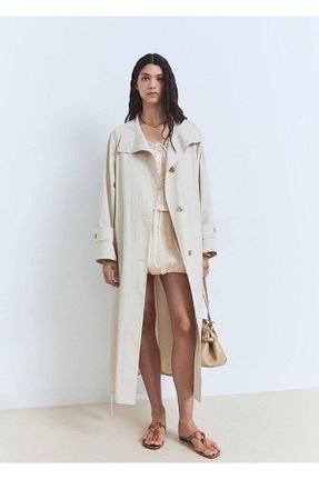 بلوز سفید زنانه ساده MANGO - کد 924816754