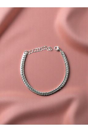 دستبند استیل (فولاد) متالیک زنانه استیل ضد زنگ Desodes - کد 936776676