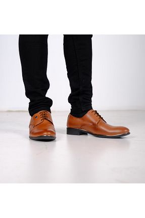 کفش کلاسیک قهوه ای مردانه پلی اورتان GÜR MODA AYAKKABI - کد 751296646