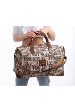 ساک و چمدان بژ زنانه چرم مصنوعی ST Bags - کد 936801266