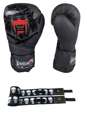 دستکش بوکس مشکی زنانه Dragondo - کد 936825963