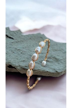 دستبند مروارید زرد مروارید فرهنگی DADO JEWEL - کد 937117219