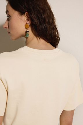تیشرت رنگی زنانه رگولار BABOKAH - کد 936872816