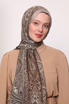 شال بژ زنانه LuvenSara - کد 936884007