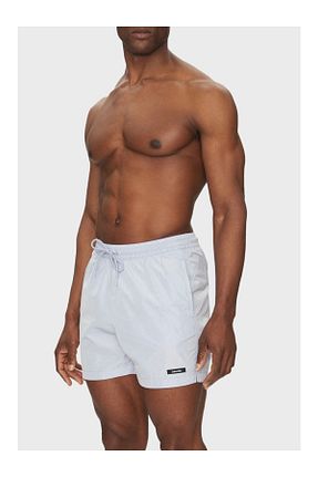 شلوارک ساحلی طوسی مردانه پلی استر Calvin Klein - کد 927599187