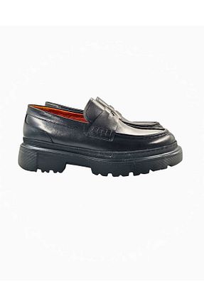 کفش لوفر مشکی مردانه چرم خالص Oneka Shoes - کد 866935828