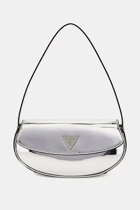 کیف دوشی قهوه ای زنانه چرم مصنوعی Guess - کد 886578415