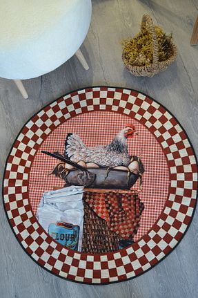 فرش رنگی قابل شستشو Rugs Modern Halı - کد 849405347