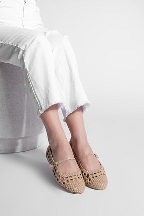 بابت بژ زنانه پارچه ای Marjin - کد 906204074