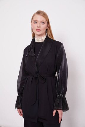 ست بالاتنه و پائین تنه حجاب مشکی زنانه Relaxed Levidor - کد 937040972