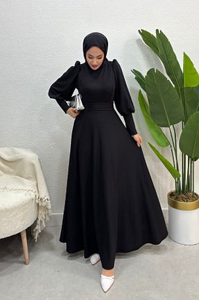لباس حجاب مشکی زنانه Kalem Tarzım Tuba - کد 830572303