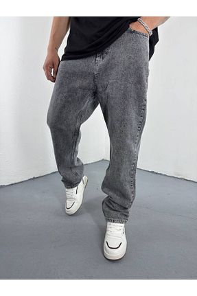 شلوار جین طوسی مردانه پاچه لوله تفنگی FURY wear - کد 937191188