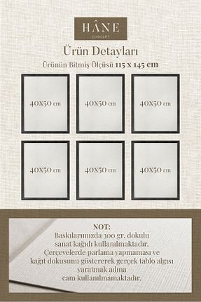 تابلو رنگی Hane Concept - کد 937245492