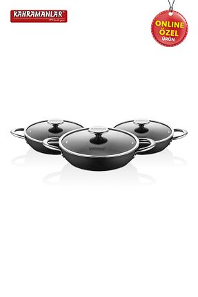 ماهیتابه مشکی 3+ Kahramanlar - کد 937243214