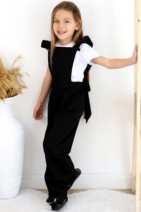 سرهمی مشکی بچه گانه بند دار Parla Kids - کد 362167380