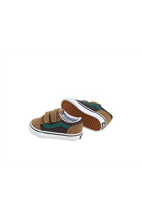 کفش پیاده روی قهوه ای بچه گانه پارچه ای Vans - کد 937267642