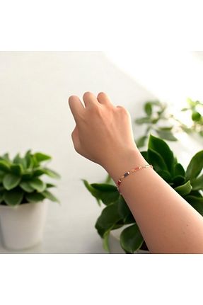 دستبند استیل (فولاد) زرد زنانه استیل (فولاد) IDORIA - کد 935445567