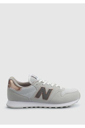 کفش اسنیکر طوسی زنانه بند دار New Balance - کد 890178607