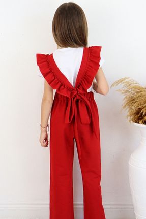 سرهمی قرمز بچه گانه بند دار Parla Kids - کد 143597904