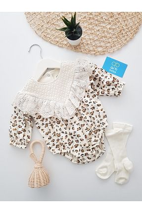 ست نوزادی بژ بچه گانه پنبه ای artıbebe - کد 937264668