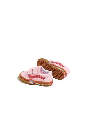 کفش پیاده روی صورتی بچه گانه پارچه ای Vans - کد 937266326