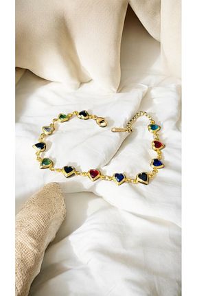 دستبند استیل (فولاد) آبی زنانه استیل ضد زنگ İNN JEWELLERY - کد 937258840