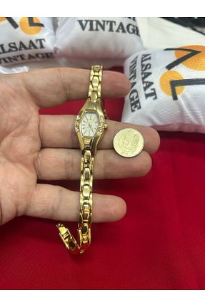 ساعت مچی زرد زنانه زیر 20 میلی متر Almera - کد 937274083