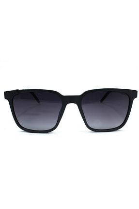 عینک آفتابی مشکی مردانه UV400 BLACK - کد 647639823