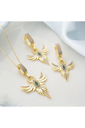 گردنبند نقره زرد زنانه 925 عیار beonejewelry - کد 937367236