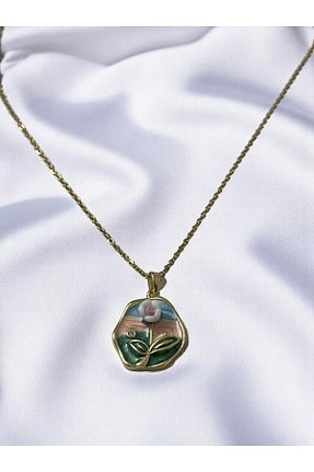 گردنبند استیل ( فولاد ) رنگی استیل (فولاد) Monje - کد 937366738