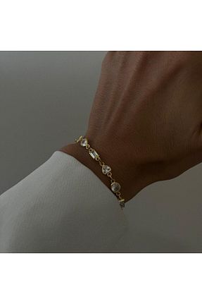 گردنبند نقره زرد زنانه 925 عیار beonejewelry - کد 937504094