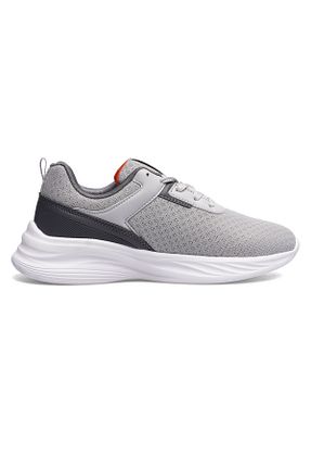 کفش اسنیکر طوسی زنانه بند دار hummel - کد 893555181