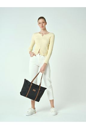 کیف دوشی مشکی زنانه ساتن Pierre Cardin - کد 904094798
