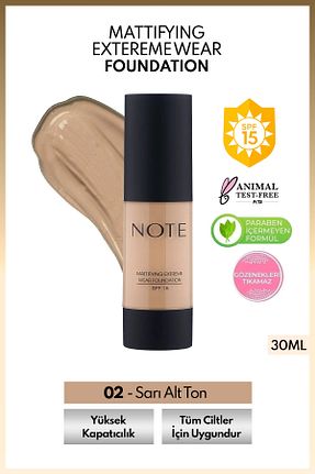کرم پودر بژ Yüksek Note Cosmetics - کد 662208