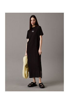 لباس مشکی زنانه بافت Calvin Klein - کد 924038544