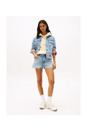 شلوارک و برمودا سرمه ای زنانه اسلیم Tommy Hilfiger - کد 927969632