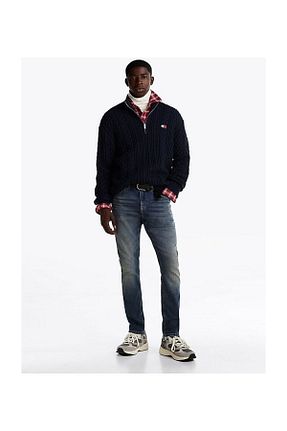 شلوار جین آبی مردانه رگولار Tommy Hilfiger - کد 883856809