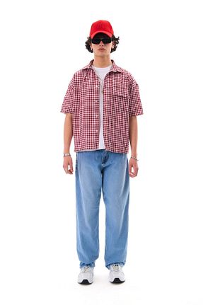 شلوار جین آبی زنانه پاچه لوله تفنگی THE DAD - کد 935013016