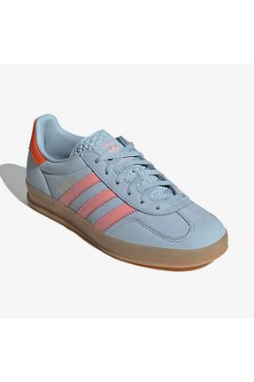 کفش اسنیکر آبی زنانه چرم اصل adidas - کد 920839520
