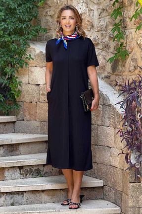 لباس مشکی زنانه بافتنی Nevin Kaya Moda - کد 935020427