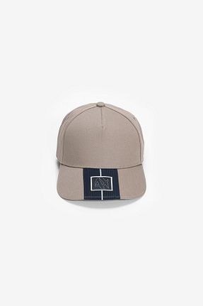 کلاه بژ مردانه پنبه ای Armani Exchange - کد 936140104