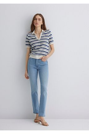 شلوار جین متالیک زنانه رگولار Mavi - کد 926161532