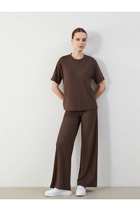 شلوار مشکی زنانه بافتنی LC Waikiki - کد 935032122