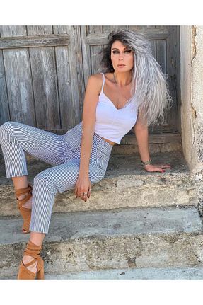 شلوار پارچه ای رنگی زنانه بلند Karol - کد 934474159