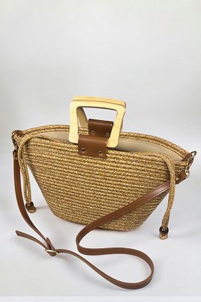 کیف دوشی خاکی زنانه MaVaux - کد 848519355