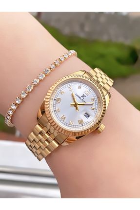 ساعت مچی زرد زنانه 31-34 میلی متر Daniel Klein - کد 637164568