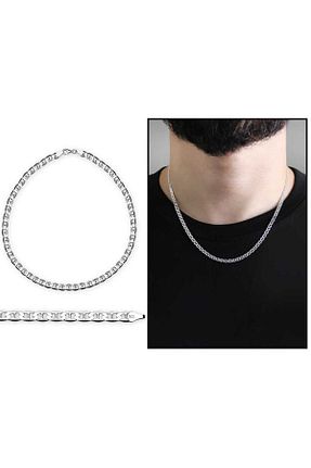 گردنبند نقره سفید زنانه 925 عیار Tesbihname - کد 48159562